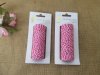 6Roll x 50Yds Pink White Cotton Bakers Twine String Cord Rope 6Roll x 50Yds Pink White Cotton Bakers Twine String Cord Rope