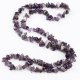 5Strands x 240pcs Amethyst Gemstone Tooth Loose Chip Beads