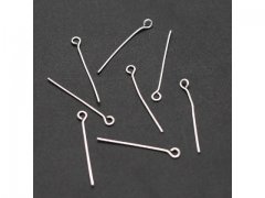 250Gram Silver Plated Eye Pins Jewelry Finding 36mm