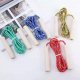6Pcs Wooden Handle Jump Ropes Skipping Ropes Fitness Equipment f