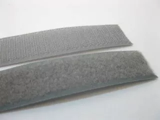 1Setx25M Gray Sewing Binding Wrap Hook&Loop Strap 25mm