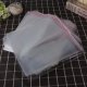 200 Clear Self-Adhesive Seal Plastic Bags 27x28cm