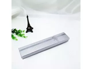 12Pcs Silvery Bracelet Necklace Gift Boxes w/Bowknot Top