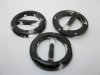 98Pcs Black Round Buckles 22mm Wedding Favor 98Pcs Black Round Buckles 22mm Wedding Favor