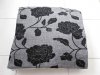 2Pcs HQ Grey Lotus Hemp Pillow Cushion Covers 43cm