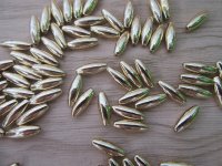 500Pcs Golden Faux Rice Beads Loose Beads 6x18mm 500Pcs Golden Faux Rice Beads Loose Beads 6x18mm