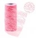 2Roll X 10Yds Pink Lace Tulle Roll Spool DIY Wedding