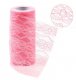 2Roll X 10Yds Pink Lace Tulle Roll Spool DIY Wedding Deco 2Roll X 10Yds Pink Lace Tulle Roll Spool DIY Wedding Deco