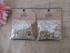 3Sheets x 700Pcs Metallic Faceted Bead DIY Jewellery Making 4mm