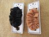 6Pcs Organza on Banana Clip Hair Clips Bobby Pins Mixed Color