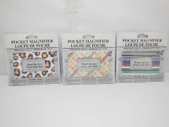 36Pcs Funny Pocket Reading Magnifying Magnifier Mixed