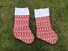 3Pkts x 2Pcs Christmas Xmas Santa Claus Stocking 3Pkts x 2Pcs Christmas Xmas Santa Claus Stocking