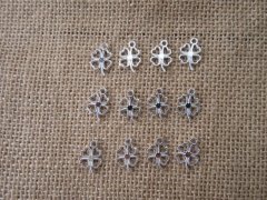 200Pcs Alloy Flat Leaf Beads Charms Pendants Wholesale 200Pcs Alloy Flat Leaf Beads Charms Pendants Wholesale
