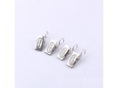 10Sheet x 20Pcs Stainless Steel Shower Curtain Drapery Hook Clip