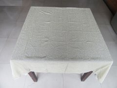 1Pc Light Golden Table Cloth Table Cover Wedding Party Favor