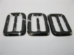98Pcs Black Buckles 38mm Wedding Favor