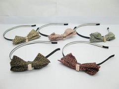 1Piece New Thin Hair Band with Attached Bowknot bh-ha-ch321 1Piece New Thin Hair Band with Attached Bowknot bh-ha-ch321