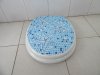 1X New Blue Ocean Sea Star Toilet Seat & Cover