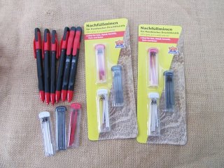 6Sets Handyman Mechanical Pencil w/Replacement Leads Industry Su