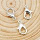 500 HQ Silver Plated Lobster Claw Clasp 12mm size Finding