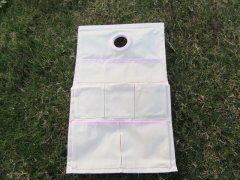 6X Hemp Hanging Wall Storage Pouch Bag Home Closet Sundries Orga 6X Hemp Hanging Wall Storage Pouch Bag Home Closet Sundries Orga