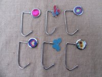 12Pcs Hand Bag Holder Hook Hanger Assorted