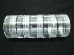 8Sets Plastic 5-Layer Finding Beads Storage Boxes