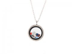 50Pcs Floating Charm Crystal Glass Locket Pendant Necklace Whole 50Pcs Floating Charm Crystal Glass Locket Pendant Necklace Whole