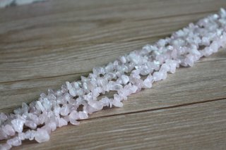 10Strands x 215Pcs Rose Quartz Gemstone Loose Chip Beads