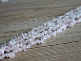10Strands x 215Pcs Rose Quartz Gemstone Loose Chip Beads