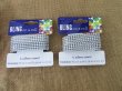 (image for) 12Rolls 4 Silver Rows Diamond Mesh Rhinestone Ribbon Crystal Wra