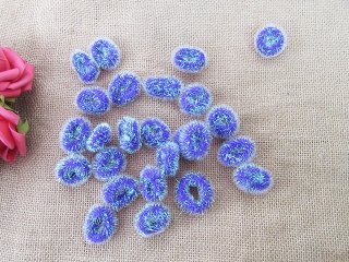 1Pc Kid's Purple Elastic Hair Ties Scrunchie Hair Accessories