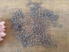 (image for) 500g Blackgun Color Jumprings Jewelry Jump Ring 8mm Dia