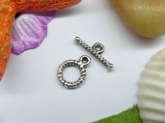 50sets Metal Twist Circle Toggle Clasp yw-ac-tc52 50sets Metal Twist Circle Toggle Clasp yw-ac-tc52