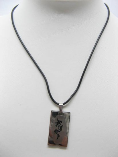 5X Men's Necklaces with Stainless Steel Pendants ne-m65 - Click Image to Close