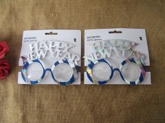 (image for) 6Pcs Happy New Year Pretend Glasses New Year Occasion Party