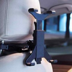 1X NEW Car Headrest Mount Holder for Smartphone Tablet PC iPhone