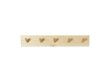 5Pc Solid Wooden Coat Hooks Wall Hook Door Bathroom Hallway Hang (image for) 5Pc Solid Wooden Coat Hooks Wall Hook Door Bathroom Hallway Hang