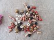 (image for) 250g Wooden Beads Macrame Charms DIY Jewellery Making Crafts