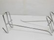 (image for) 50 Metal Slatwall Grid Peg Hooks Size 15cm