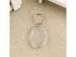 (image for) 20Pcs Clear Acrylic Blank Insert Photo-Frame Key Rings Assorted