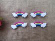 (image for) 2Pktx12Pcs Novelty Rainbow Erasers Stationery School Supplies