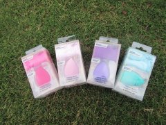 6Sets Make Up Foundation Beauty Blender w/Cloth Mixed Color