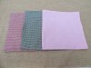 100X Grid Semi-finished Unfinished Pouches for DIY Craft Scrapbo 100X Grid Semi-finished Unfinished Pouches for DIY Craft Scrapbo