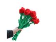 6X Artificial Flower Rose Bendable Stem Home Party Gift (image for) 6X Artificial Flower Rose Bendable Stem Home Party Gift