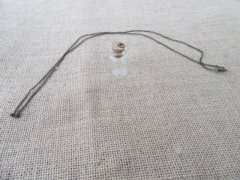 (image for) 3packs x 8set DIY Necklace With Miniature Bottle Pendant