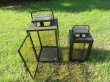 1Sets x 2Pcs Black Metal Candle Lantern Wedding Decoration