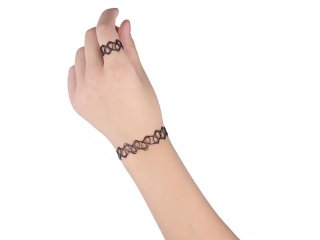 50Pcs Black Sex Adjustable Rings - ONLY Rings NO Bracelets (image for) 50Pcs Black Sex Adjustable Rings - ONLY Rings NO Bracelets