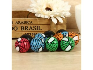 50X Spiderman Cartoon Rubber Bouncing Balls 42mm Mixed
