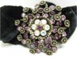 1Pc Chic Designer Hair Clips,Rhinestone Floral Clip
